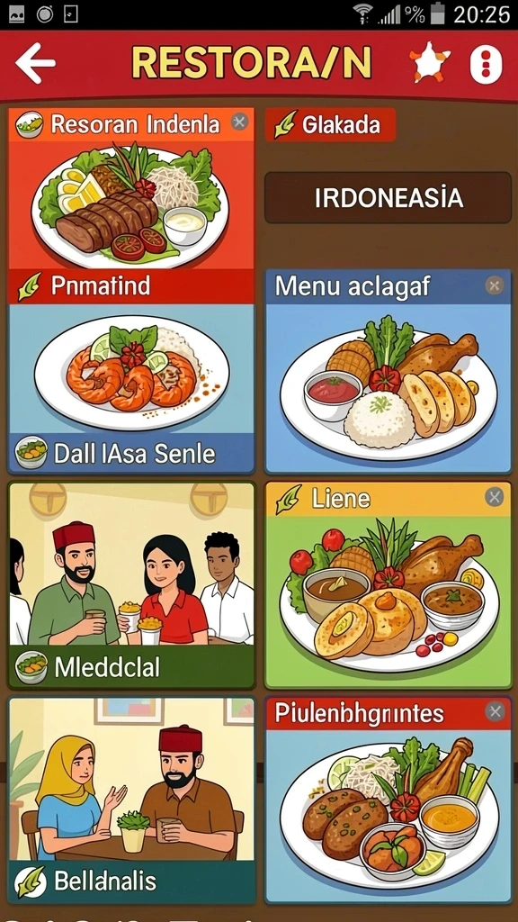 Beragam pilihan permainan menarik dalam aplikasi Download ratudewi APK untuk Android.